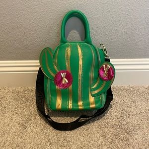 Betsey Johnson Cactus lunchbox w/ removable strap